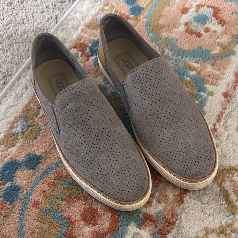 UGG Adley Perforated Slip On Shoes